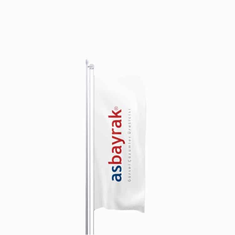 Dikey Özel Logolu Gönder Bayrağı Tüm Ölçüler 2 Dikey Özel Logolu Gönder Bayrağı Tüm Ölçüler