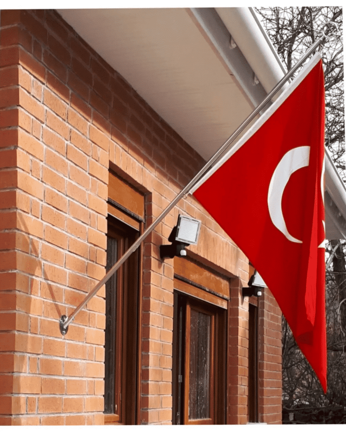 Duvar Tipi Bayrak Direği 150 cm 2 Duvar Tipi Bayrak Direği 150 cm