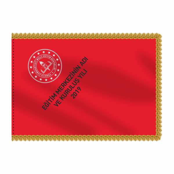 Eğitim Merkezi Tören Flaması 1 Eğitim Merkezi Tören Flaması