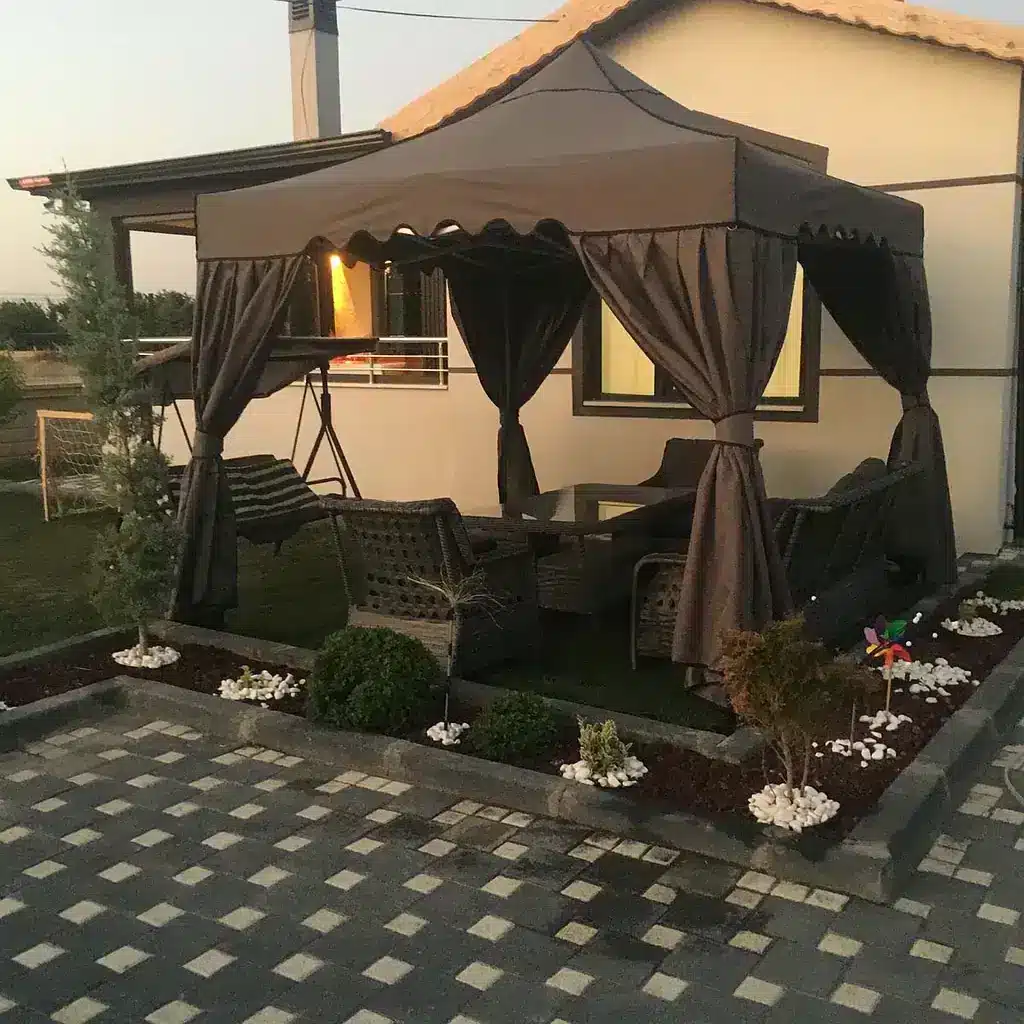 Gazebo Bahçe Çadırı 3×3 m. (Antrasit Gri) | Nova Garden 1 Gazebo Bahçe Çadırı 3×3 m. (Antrasit Gri) | Nova Garden