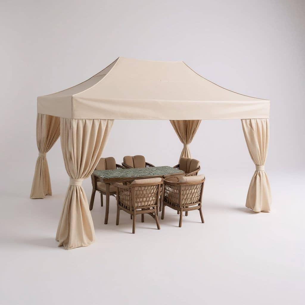 Gazebo Bahçe Çadırı 3×4,5 m. | Aura Garden 4 Gazebo Bahçe Çadırı 3×4,5 m. | Aura Garden