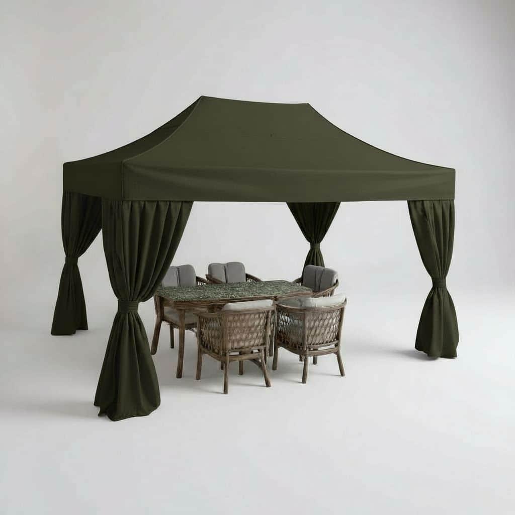 Gazebo Bahçe Çadırı 3×4,5 m. | Aura Garden 5 Gazebo Bahçe Çadırı 3×4,5 m. | Aura Garden