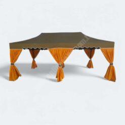 Gazebo Bahçe Çadırı 3×6 m. (Haki Turuncu) | Nova Garden