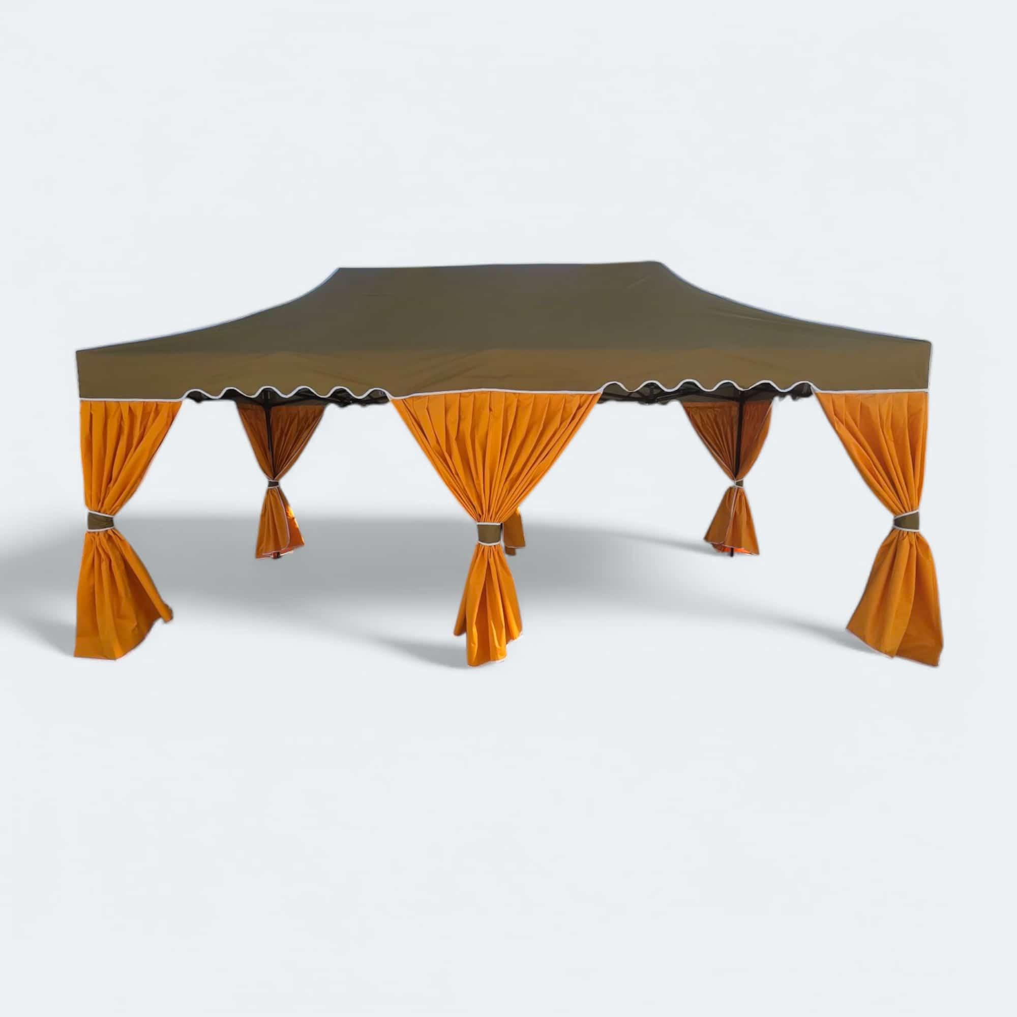 Gazebo Bahçe Çadırı 3×6 m. (Haki Turuncu) | Nova Garden 2 Gazebo Bahçe Çadırı 3×6 m. (Haki Turuncu) | Nova Garden