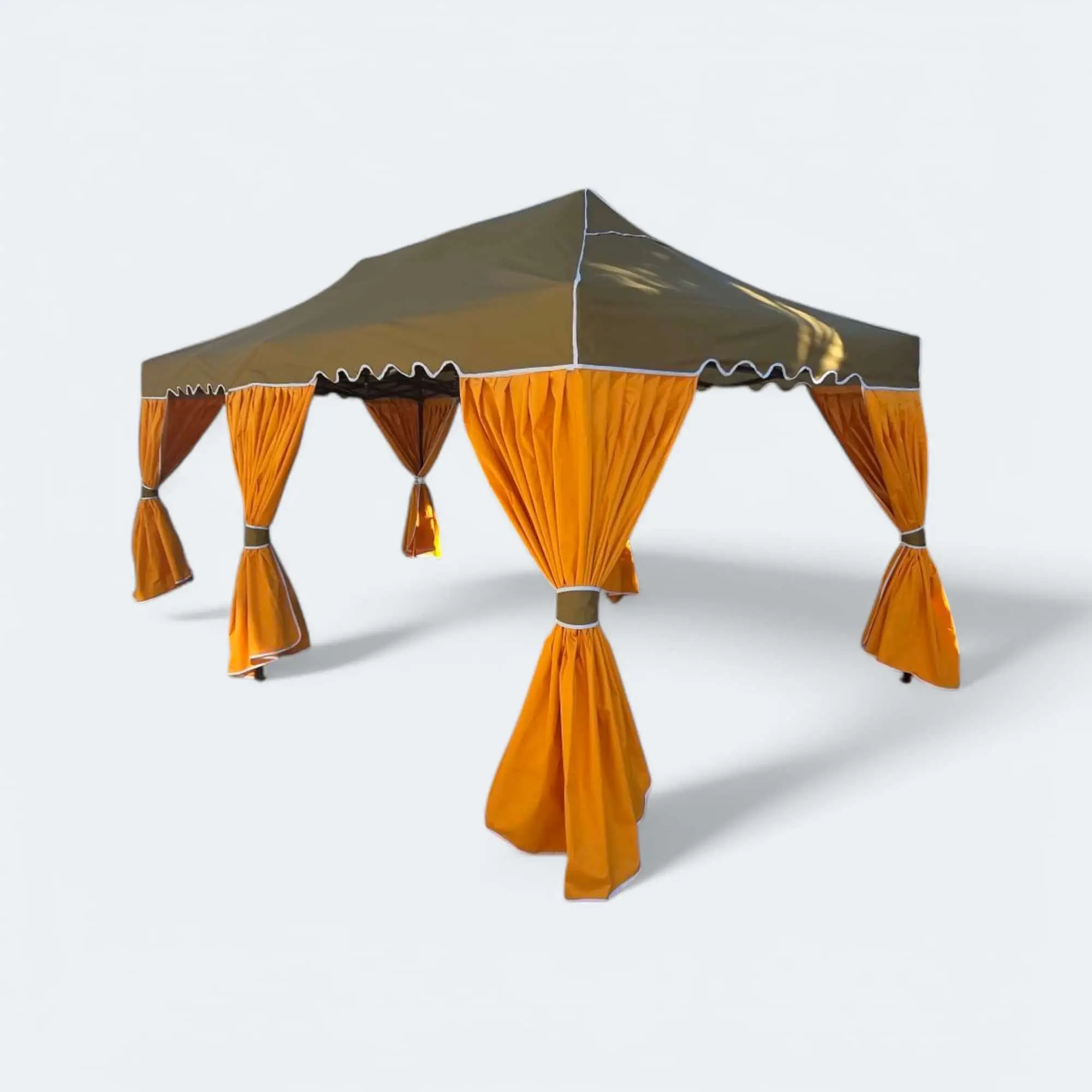 Gazebo Bahçe Çadırı 3×6 m. (Haki Turuncu) | Nova Garden 1 Gazebo Bahçe Çadırı 3×6 m. (Haki Turuncu) | Nova Garden