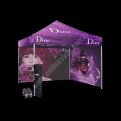 Gazebo Çadır 3×3 m. (2 Tam Duvar Baskılı)