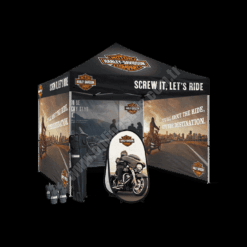 Gazebo Çadır 3×3 m. (3 Tam Duvar Baskılı)