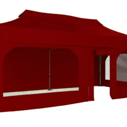 Gazebo Çadır 3×6 m. (Kapı + Şeffaf Pencereli) | Aura