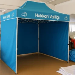 Gazebo Çadır Valilik 2×3 m. (3 Duvarlı)