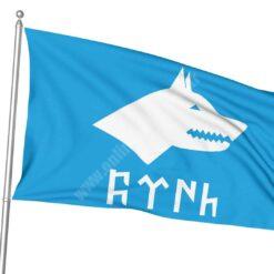 Göktürkçe Türk Bayrağı