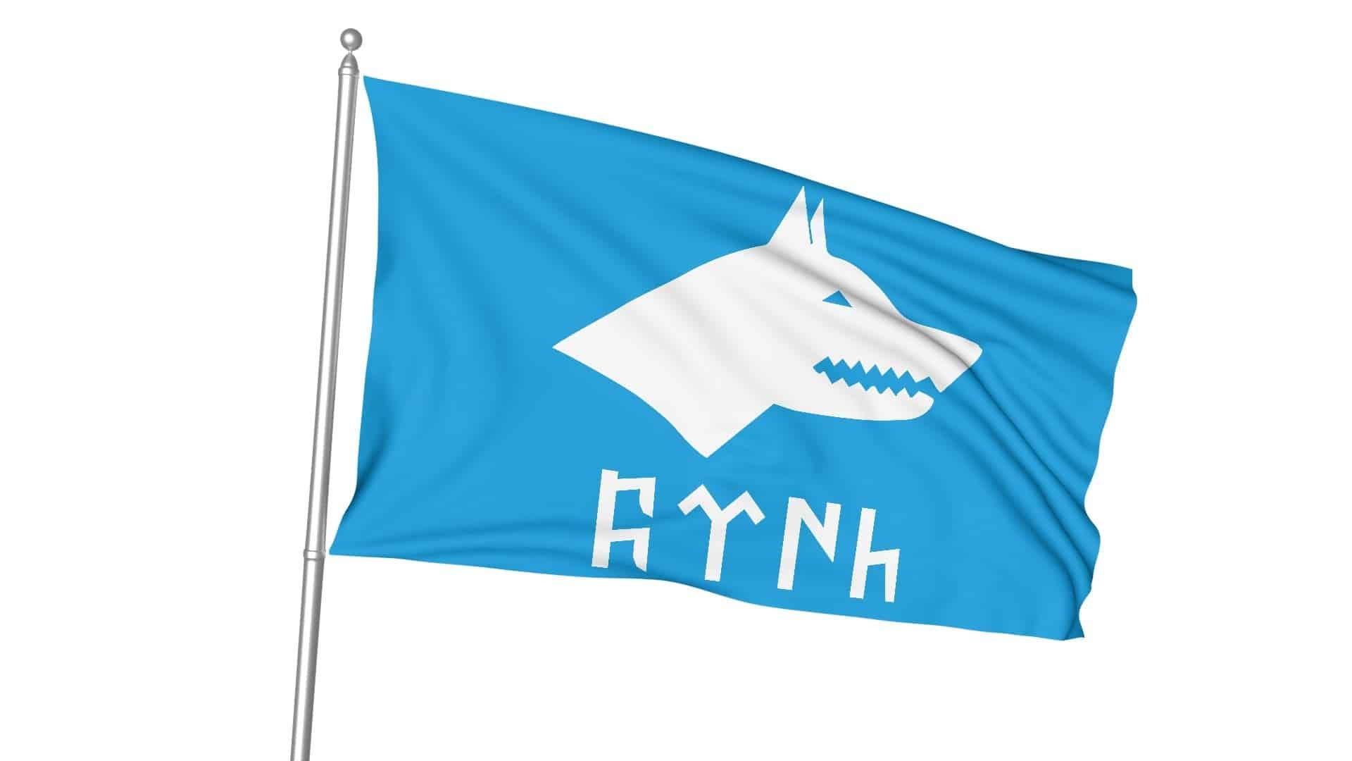 Göktürkçe Türk Bayrağı 1 Göktürkçe Türk Bayrağı