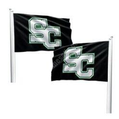 Gönder Bayrağı Logolu Çift Kat Saten Tüm Ölçüler