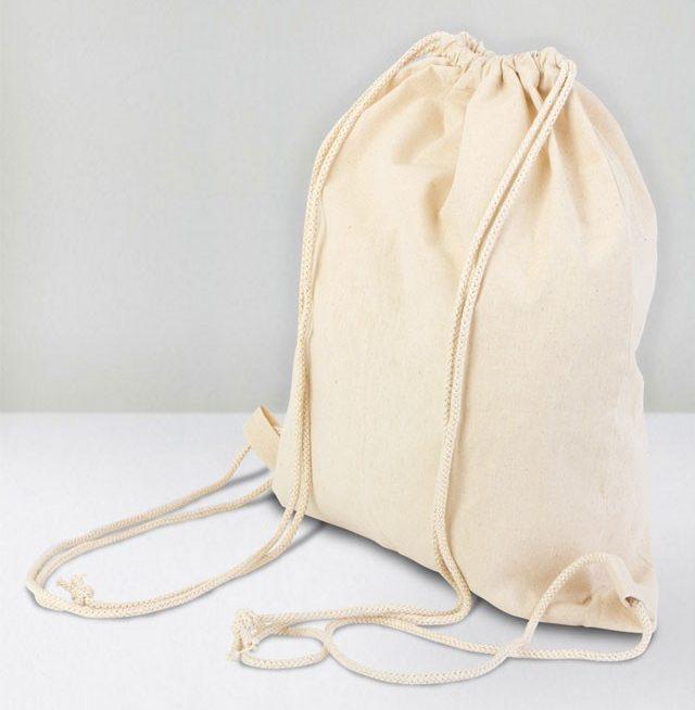 Ham Bez Büzgülü Sırt Çantası 40×45 cm 130 gr. 1 Ham Bez Büzgülü Sırt Çantası 40×45 cm 130 gr.