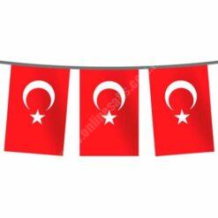 İpe Sıralı Türk Bayrağı 20×30 cm