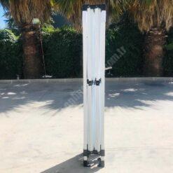 Gazebo Kamp Çadırı 3×6 m. Verandalı (Gümüş Gri) | Campera