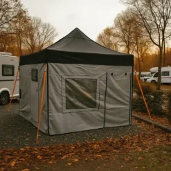 Karavan Çadırı 3×3 m. (Siyah – Gri) | Vanlife