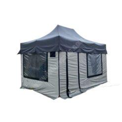 Karavan Çadırı 3×4,5 m. (Antrasit Gri – Gümüş) | Vanlife