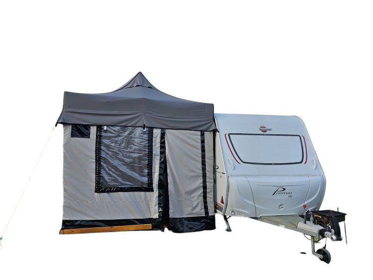 Karavan Çadırı 3×4,5 m. (Antrasit Gri – Gümüş) | Vanlife 1 Karavan Çadırı 3×4,5 m. (Antrasit Gri – Gümüş) | Vanlife