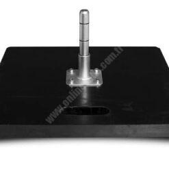 Kauçuk Taban (Döner Rulmanlı)