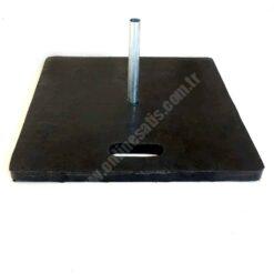 Kauçuk Taban (Rulmansız Sabit)