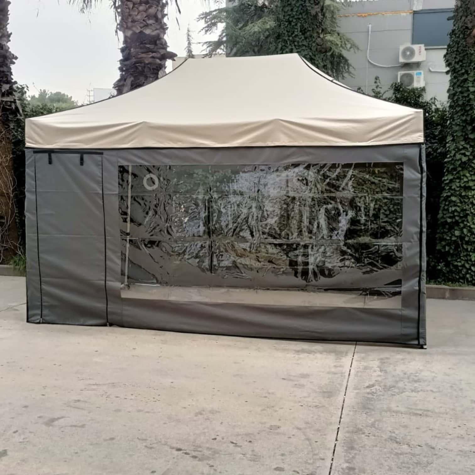 Kış Bahçesi 3×4,5 m. (Şeffaf – Gri – Krem) 3 Kış Bahçesi 3×4,5 m. (Şeffaf – Gri – Krem)