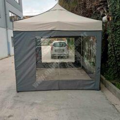 Kış Bahçesi 3×4,5 m. (Şeffaf – Gri – Krem)