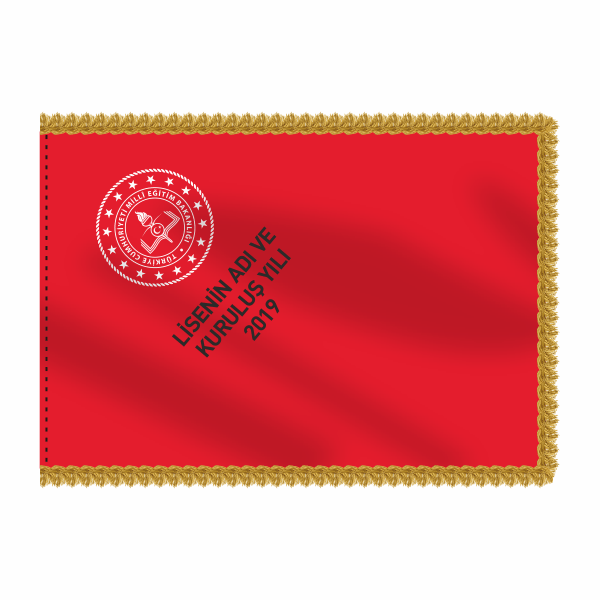 Lise Tören Flaması 1 Lise Tören Flaması