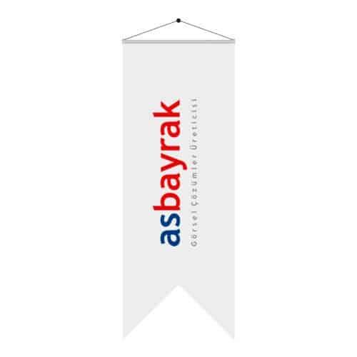 Logolu Kırlangıç Bayrak 50×200 cm 1 Logolu Kırlangıç Bayrak 50×200 cm