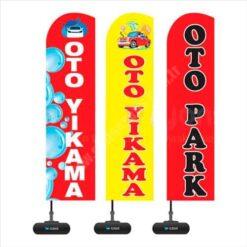 Oto Yıkama Yelken Bayrak