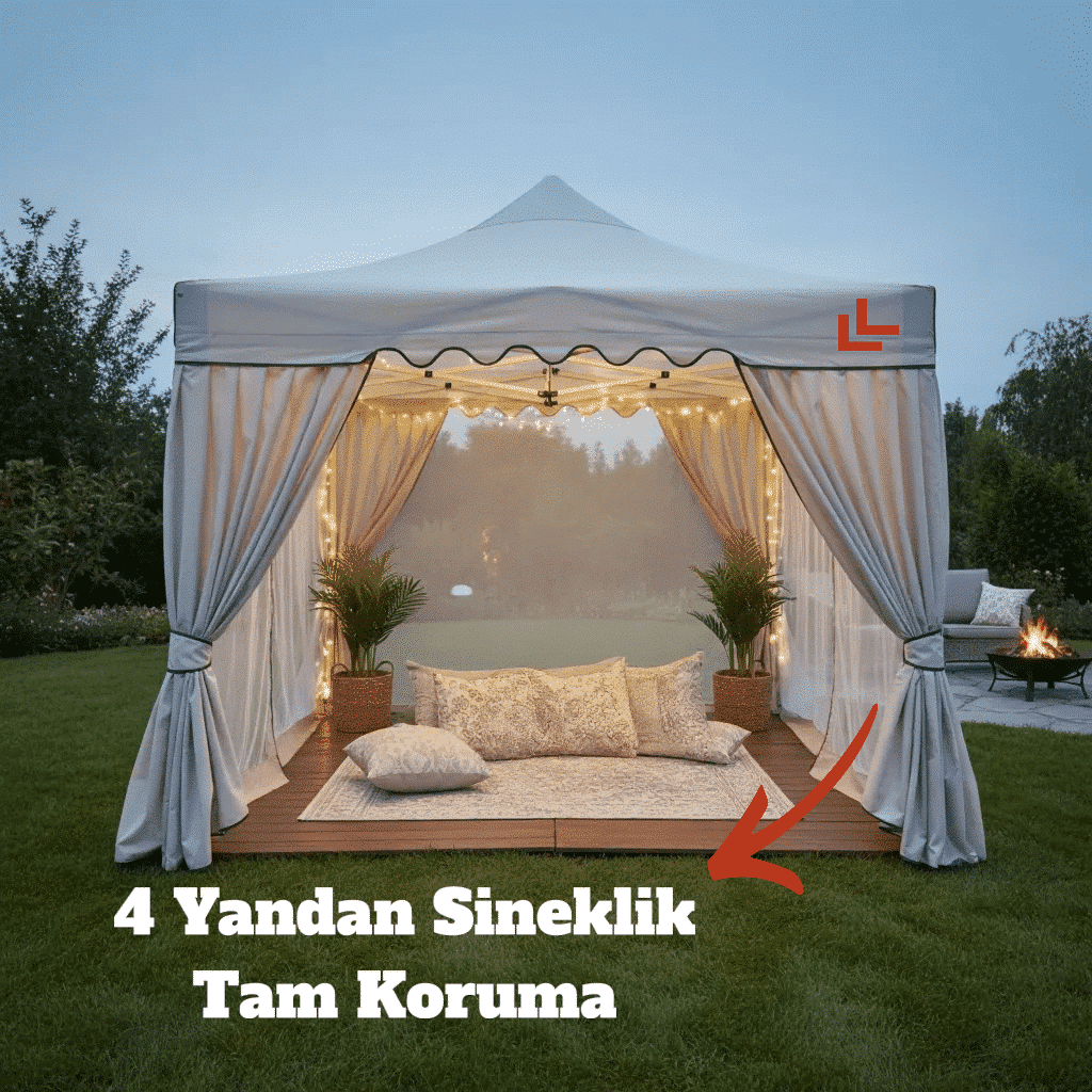 Portatif Kamelya 3×3 m. (Sineklikli) 1 Portatif Kamelya 3×3 m. (Sineklikli)