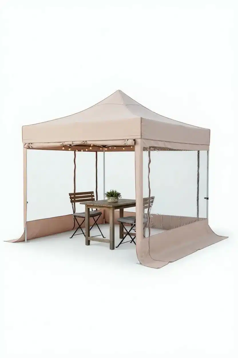 Portatif Katlanır Kış Bahçesi 3×3 m. 2 Portatif Katlanır Kış Bahçesi 3×3 m.