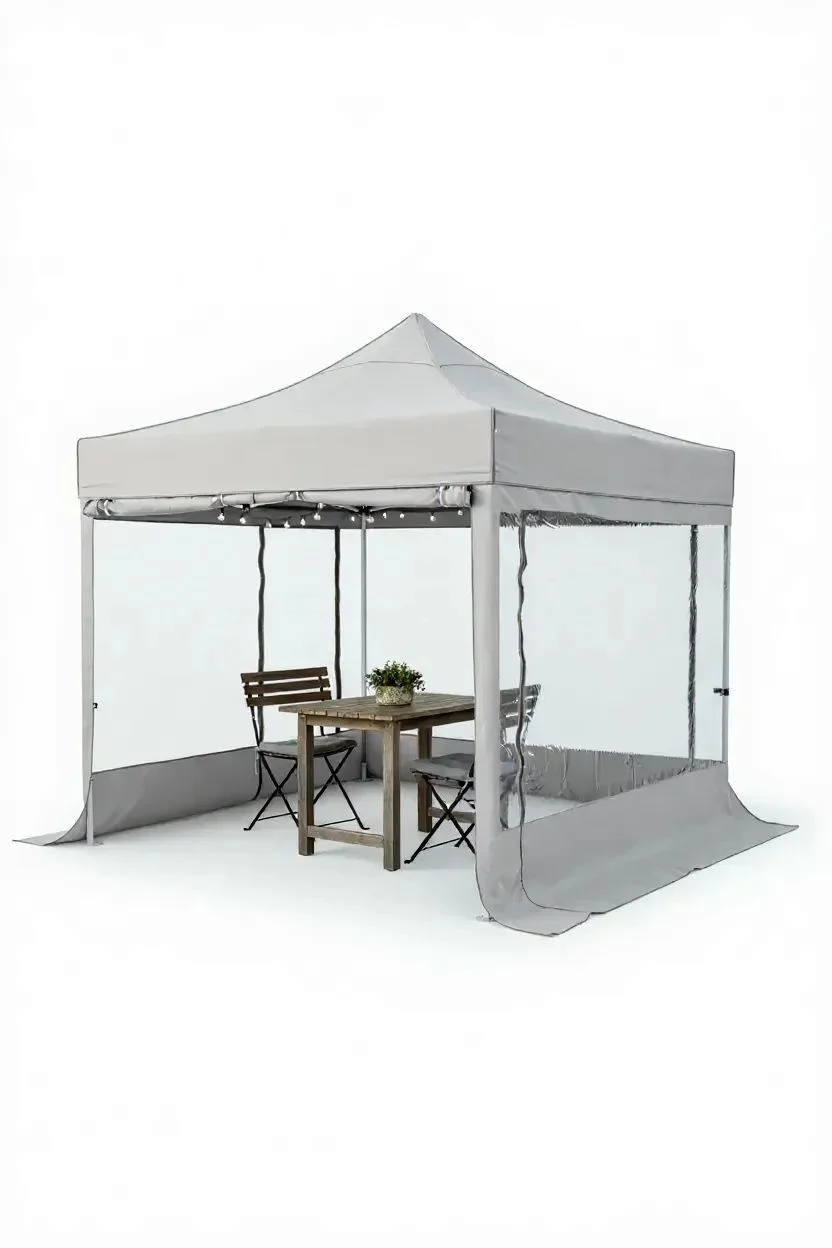 Portatif Katlanır Kış Bahçesi 3×3 m. 3 Portatif Katlanır Kış Bahçesi 3×3 m.