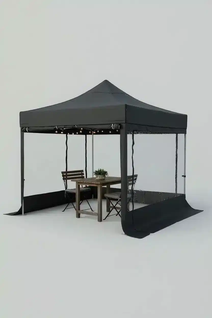 Portatif Katlanır Kış Bahçesi 3×3 m. 4 Portatif Katlanır Kış Bahçesi 3×3 m.