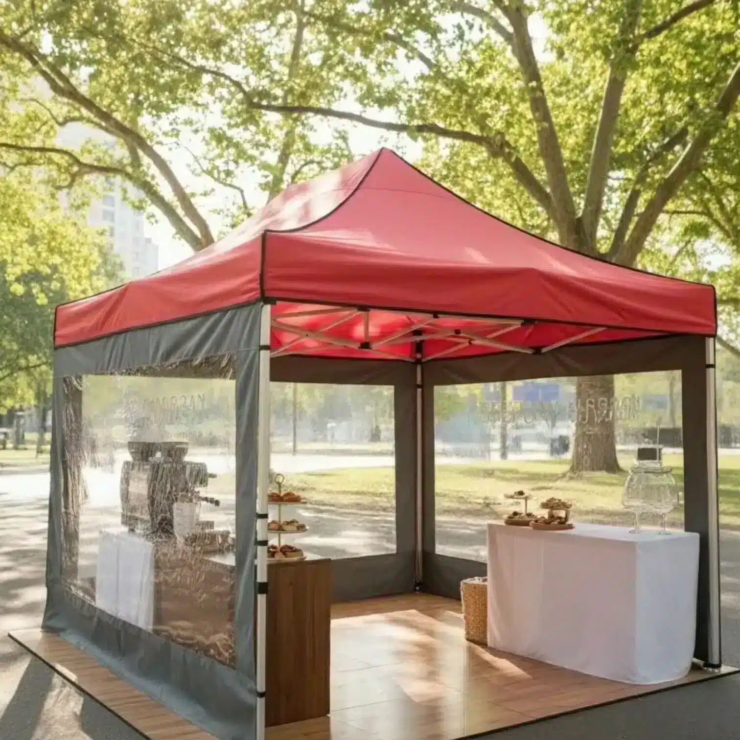 Portatif Katlanır Kış Bahçesi 3×3 m. 5 Portatif Katlanır Kış Bahçesi 3×3 m.