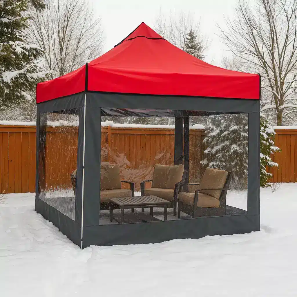 Portatif Katlanır Kış Bahçesi 3×3 m. 6 Portatif Katlanır Kış Bahçesi 3×3 m.