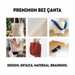 Premium Özel Dikim Bez Çantalar