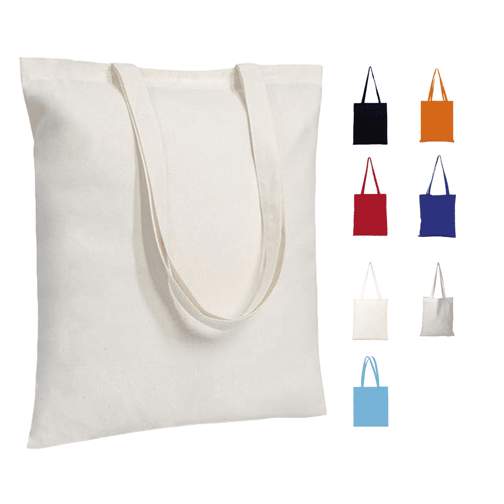 Renkli Ham Bez Çanta 35×40 cm 1 Renkli Ham Bez Çanta 40×45 cm