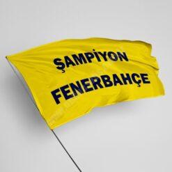 Sopalı Fenerbahçe Bayrağı