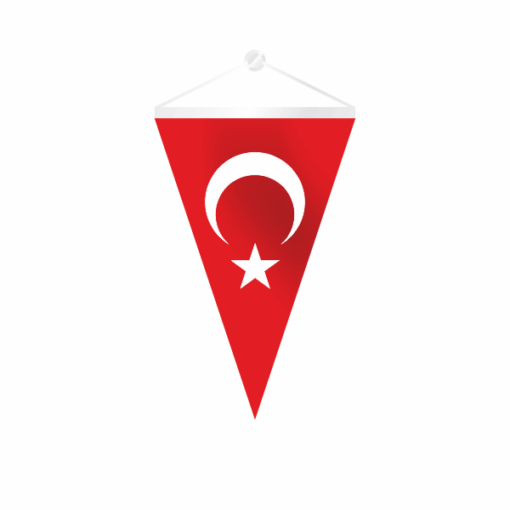 Takdim Üçgen Türk Bayrağı