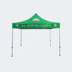 Taziye Çadırı 3×3 m. (Beyaz Çelik İskelet – Gaziantep – Baskılı)