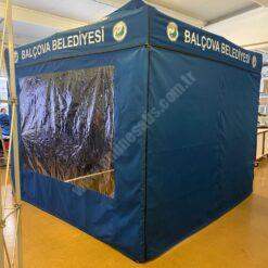 Taziye Çadırı 3×3 m. (Şeffaf + Kapı)