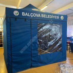 Taziye Çadırı 3×3 m. (Şeffaf + Kapı)