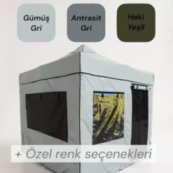 Campera Kamp Çadırı 3×3 m. (Premium Donanım)