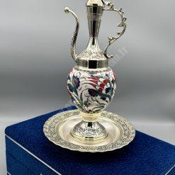 El İşçiliği Porselen İbrik Plaket