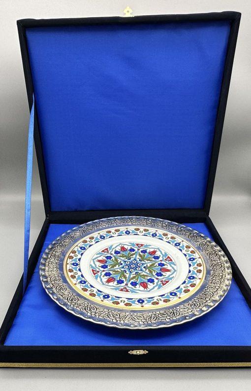 El İşçiliği Porselen Tabak Plaket