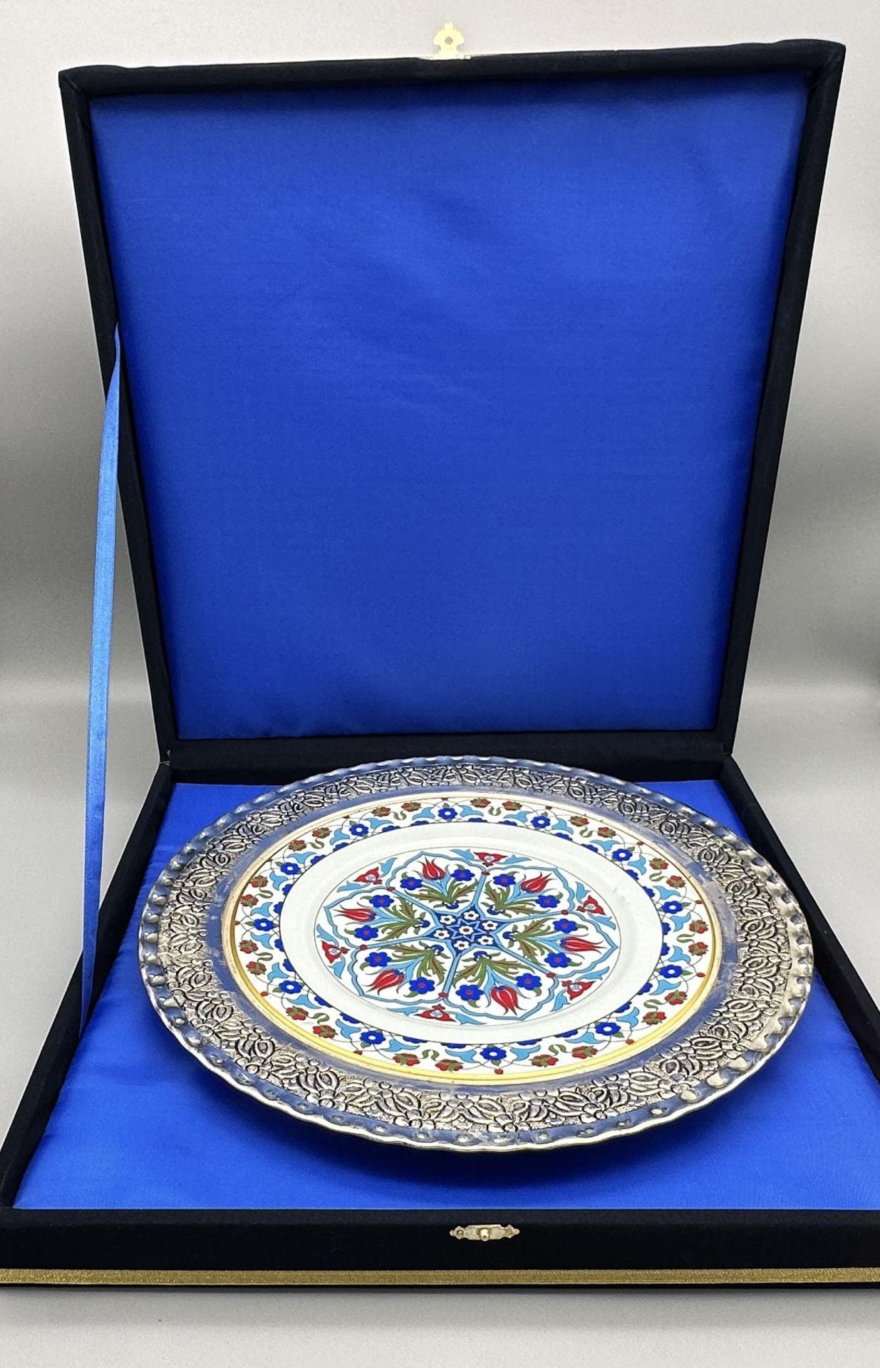 El İşçiliği Porselen Tabak Plaket