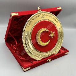 Gold Filografi Tabak Plaket