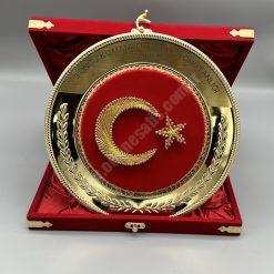 Gold Filografi Tabak Plaket