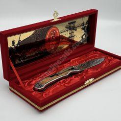 Kadife Kutulu Çakılı Plaket