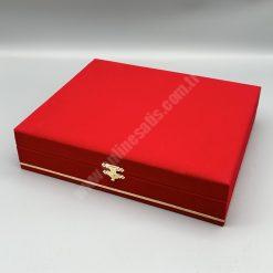 Kadife Kutulu Jandarma Şua Kare Kalkan Plaket
